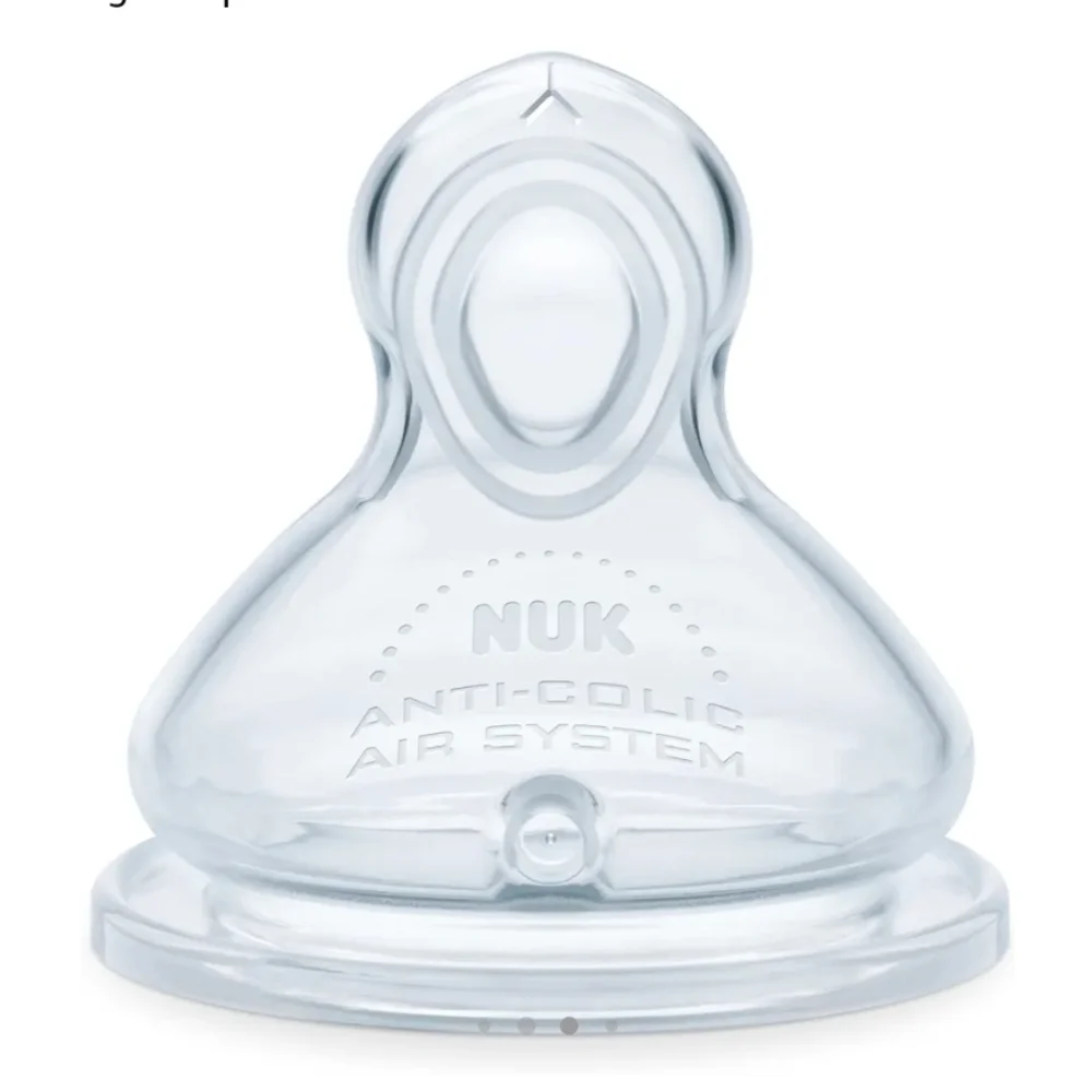 EUC Nuk smooth flow anti colic baby bottles Pink Rose Set of 4 - Picture 7 of 7